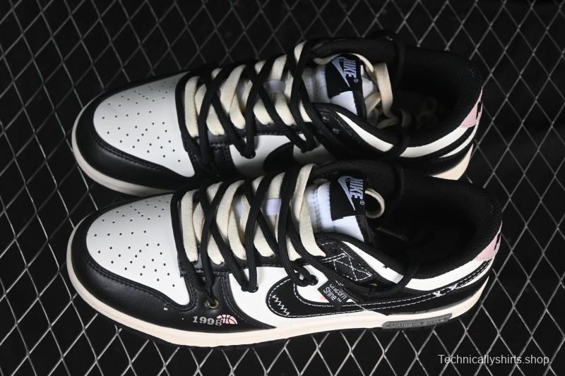 Nike SB Dunk Low Custom Strap Low-Top Casual Skate Shoes - DD1391-100