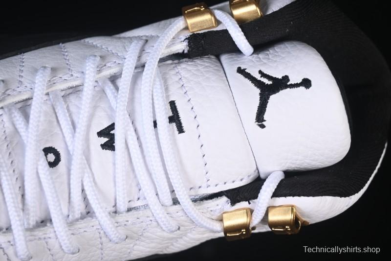 Nike Air Jordan 12 Retro Taxi Gold Buckle - 153265-117