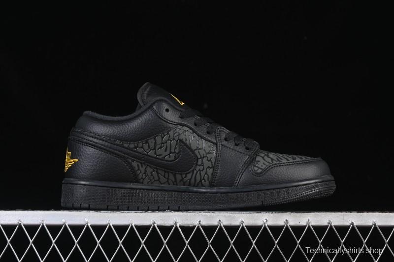 Nike Air Jordan 1 Low Elephant Print Casual Sneakers - IM6568-010