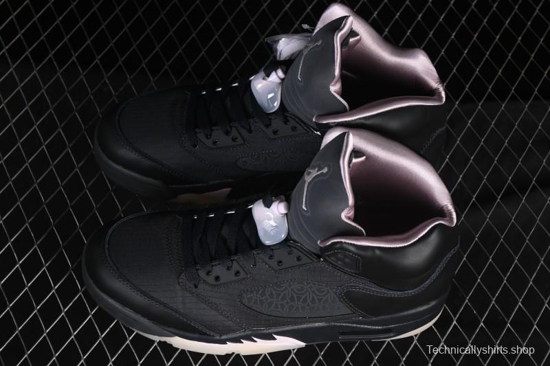 Air Jordan 5 Retro Paris Saint-Germain Off Noir Basketball Shoes - HQ3004-001