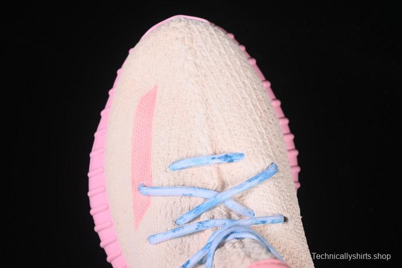 Adidas Yeezy 350 Boost V2 Running Shoes with Pink Watermelon Design - CP9366