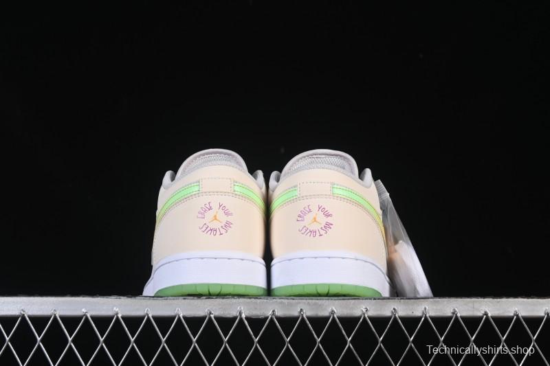 Nike Air Jordan 1 Low Tokyo Bio Hack Casual Sneakers - HQ2030-001