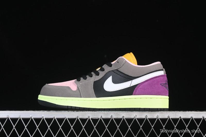 Nike Air Jordan 1 Low Tokyo Bio Hack Casual Sneakers - HQ2010-005
