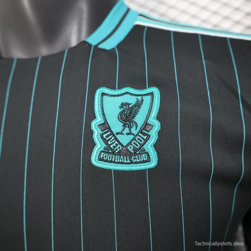 Player Version 25/26 Liverpool Black Adidas Original Casual Jersey