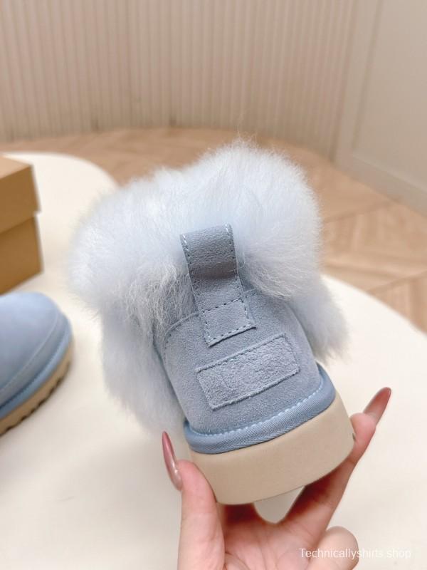 UGG 2025 SS New Long Fur Snow Boots - KFY00280