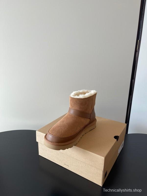 UGG 4512 Flat Buckle Ultra Wool Anti-Slip Snow Boots - AS00290