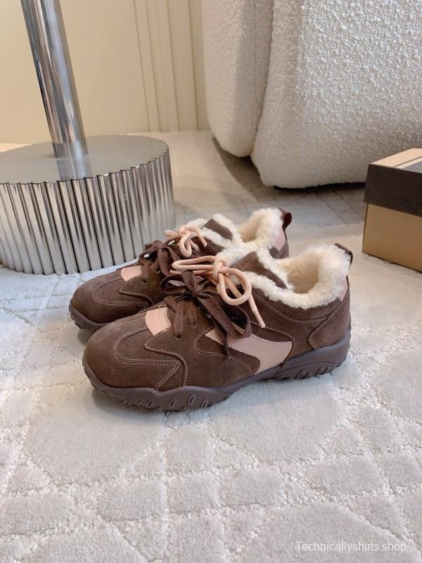 UGG 2025/SS New Wool Warm Platform Casual Shoes - AS00291