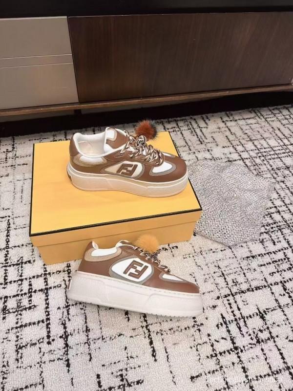 Fendi Match Series Platform Sneakers - KFY00320