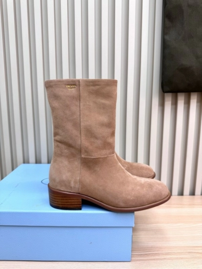 Prada 2025 SS Mid Boots - LY0370