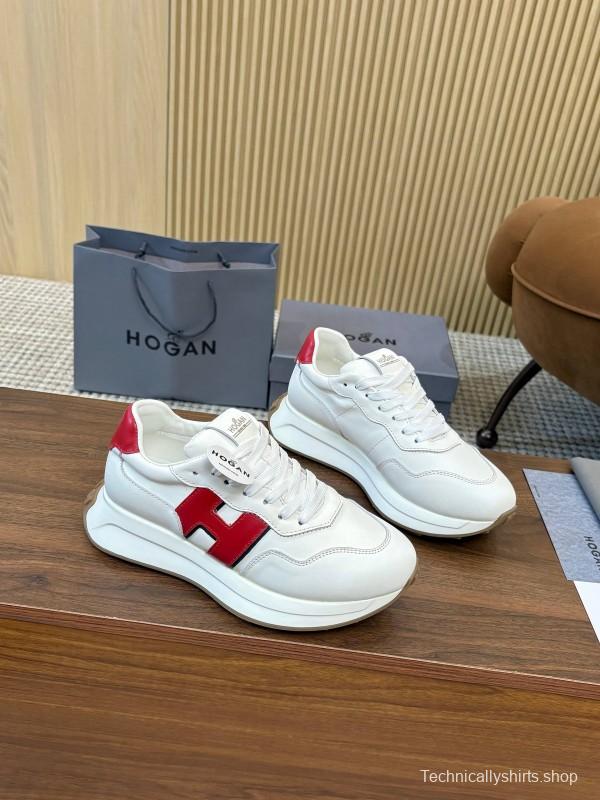 Hogan H-STRIPES Series Couple Thick Sole Dad Shoes Airship Sneakers - AS00350