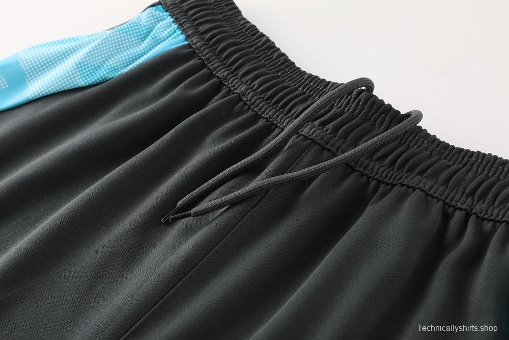 2025 Argentina Dark Gray Short Sleeve+Soccer Shorts