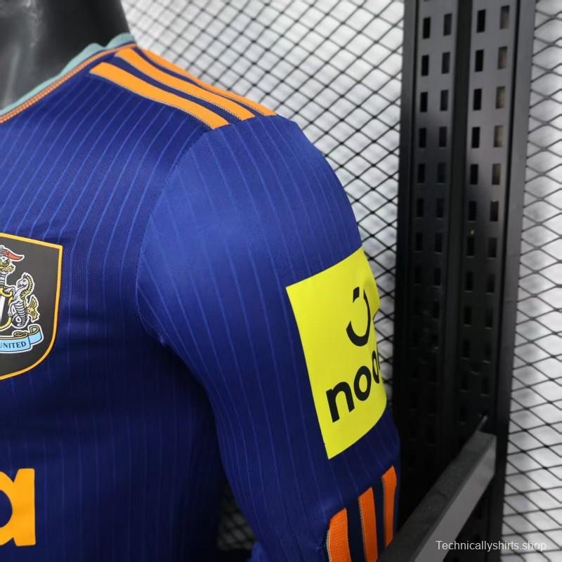 Player Version 25/26 Newcastle United Third Blue Long Sleeve Jersey