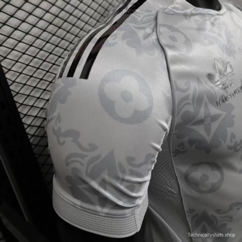 25/26 Player Version  Real Madrid Special Edition White Jersey