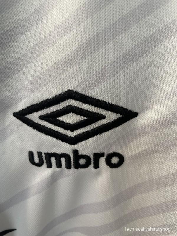 2025 Fiji 7s White with Wave Pattern and Traditional Tapa Cloth Design Jersey