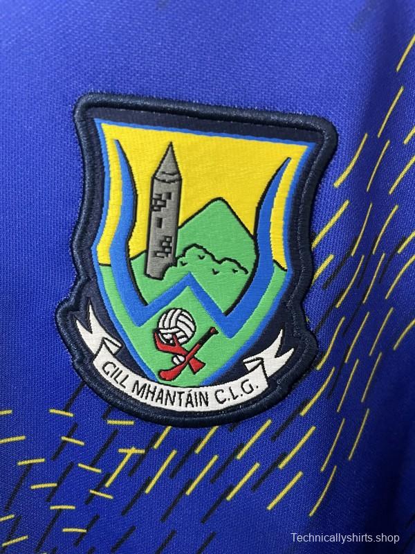 25/26 Wicklow GAA Blue with Gold Trim Jersey