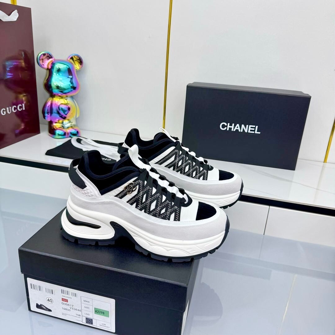 Chanel 2025 SS Panda Sneakers Classic Casual Sports Shoes - LY00360