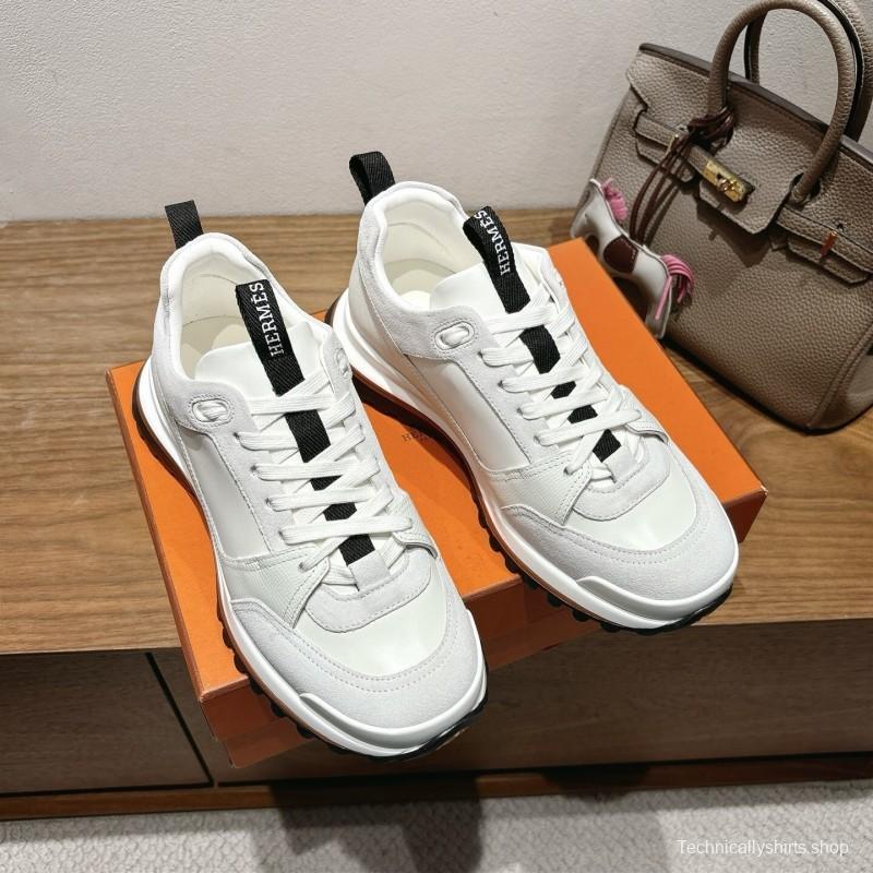 Hermes 2025/SS Autumn Winter New Boot-Type Shoes with Classic Boot Shape and British Color Blocking Design - AS00410