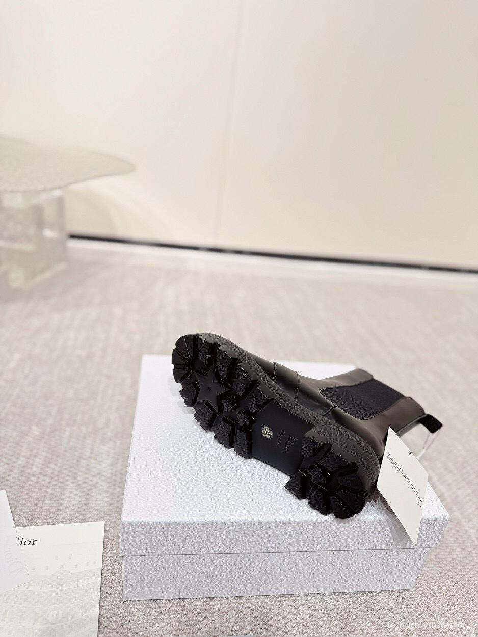 DIOR CHRONO Slip-On Motorcycle Boots - LY00340