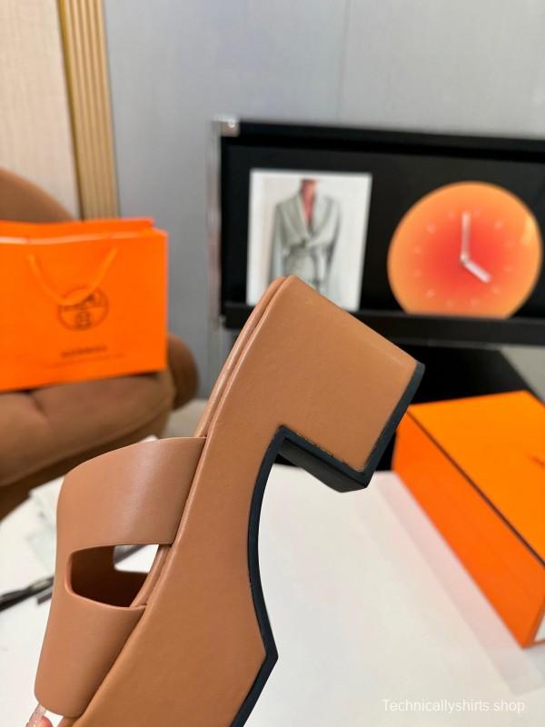 Brand Classic Platform Wedge Sandals with Waterproof Base - LY00