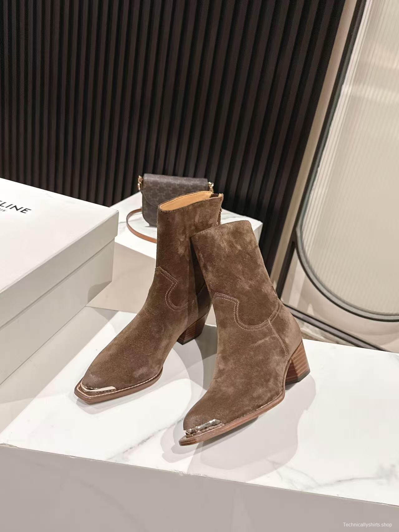 CELINE 2025/SS Fashion Boots Retro European Style - LY00410