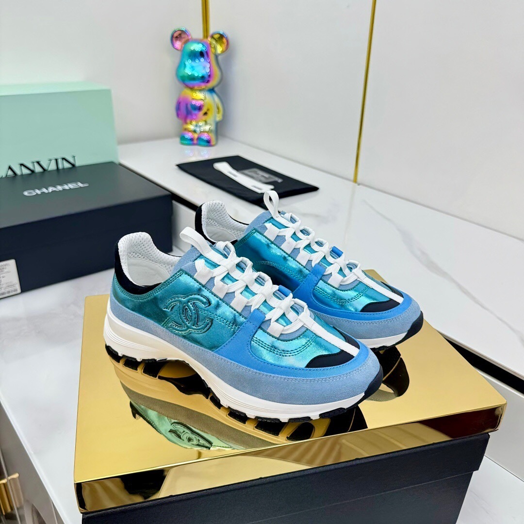 Chanel 2025 SS Chunky Sole Casual Sneakers - LY00310
