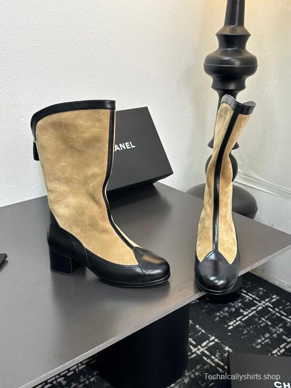 Chanel 2025 SS Short Boots Essential Autumn Winter Fashion Item - LY00430