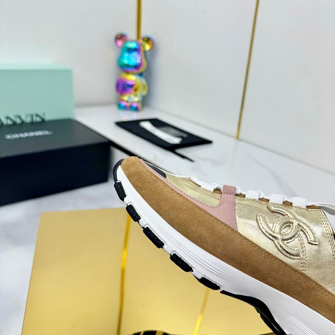 Chanel Spring/Summer 2025 Thick Sole Casual Sneakers - AS00310