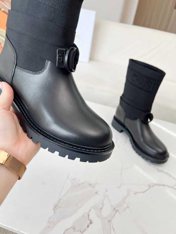 Dior 2025/SS Autumn Winter Boots Retro Work Boots Slip-On - LY00320