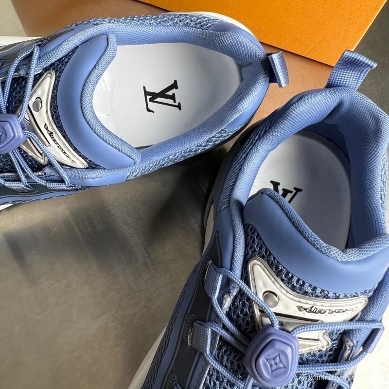 Lv Runner Tatic 2025 Early Spring Men's Series Casual Low-Top Lace-Up Shoes - YC