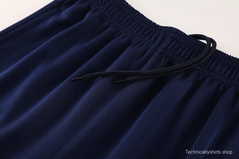 25/26 Napoli Blue/Black Full Zipper Jacket+Long Pants