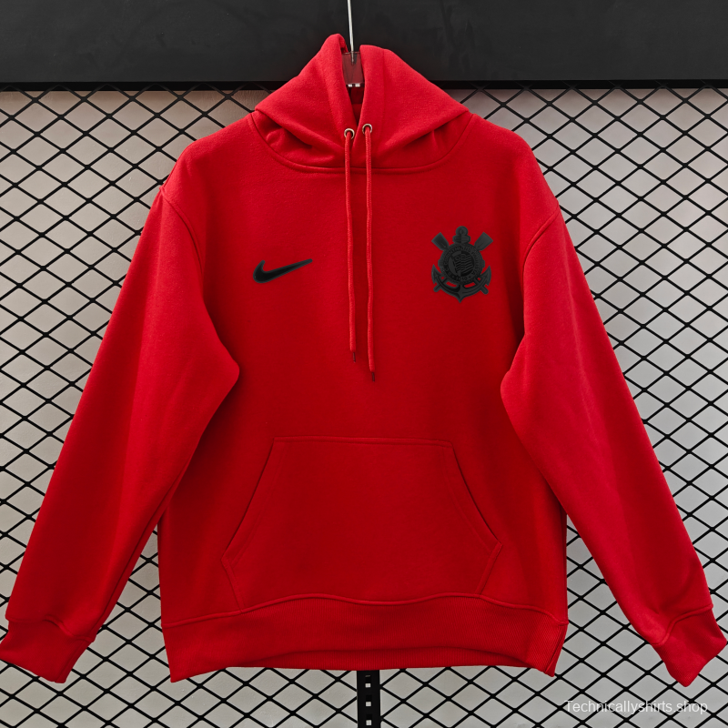 Player Version 25/26 Corinthians Black Full Zipper Jacket-9 Colors