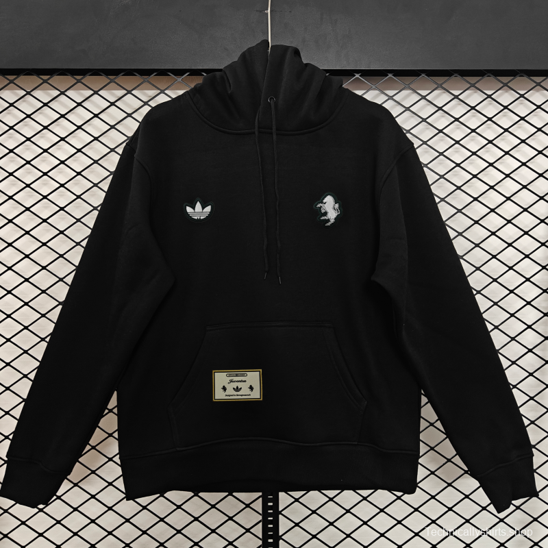 25/26 Juventus Embroidered Logo Hoodie 9 Colors