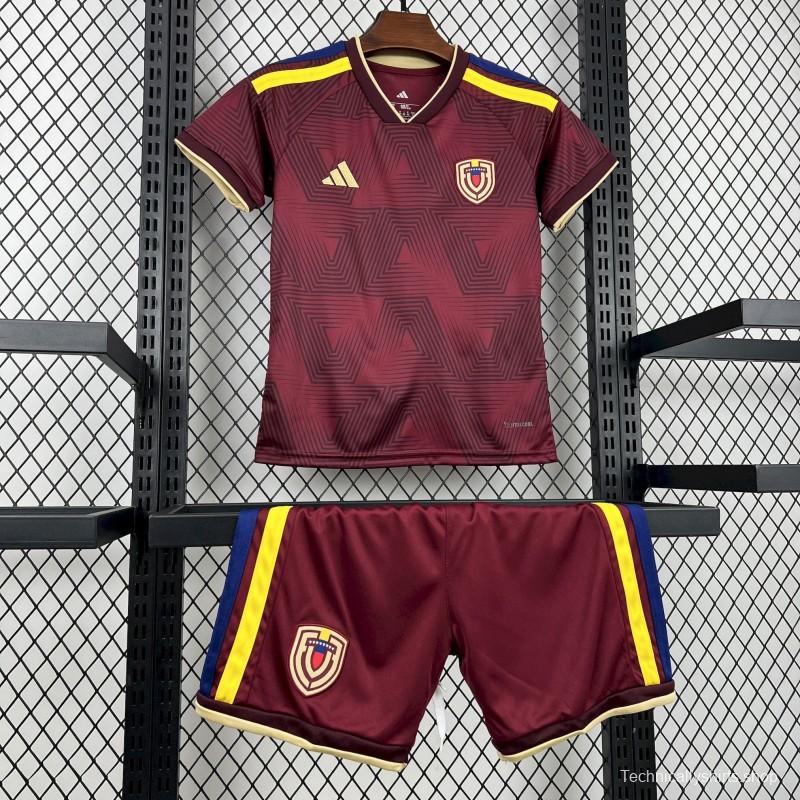 2026 Kids Venezuela World Cup Home Kit
