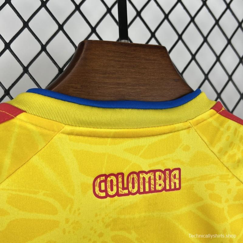 2026 Kids Colombia World Cup Home Kit