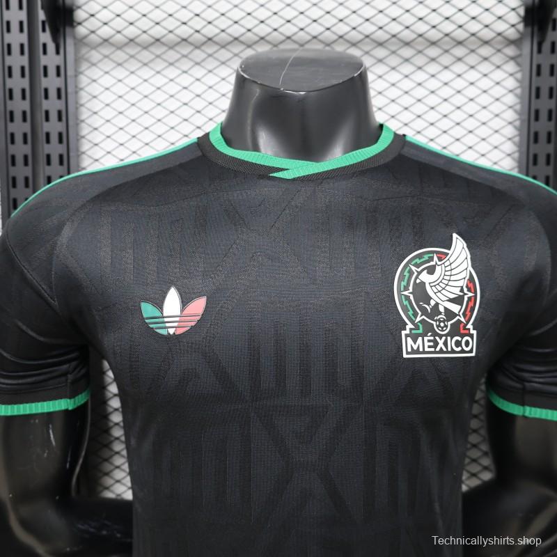 Player Version 2026 Mexico Black Dark Monogram Adidas Originals Special Edition Away Jersey
