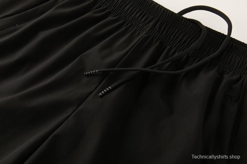 26/27 Liverpool Green Full Zipper Hooded Jacket Tracksuit + Black Long Pants