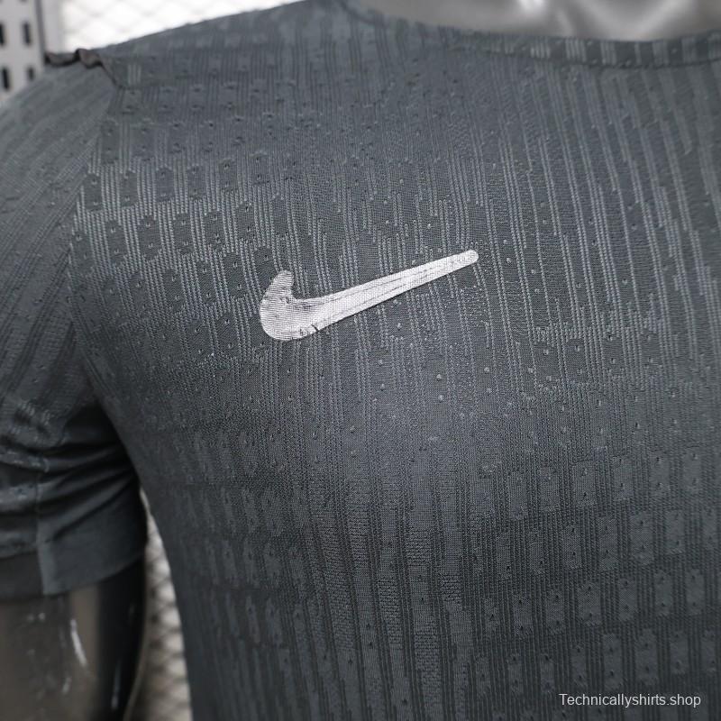 Player Version 26/27 Norway Away Black Tonal Stripe  Jersey