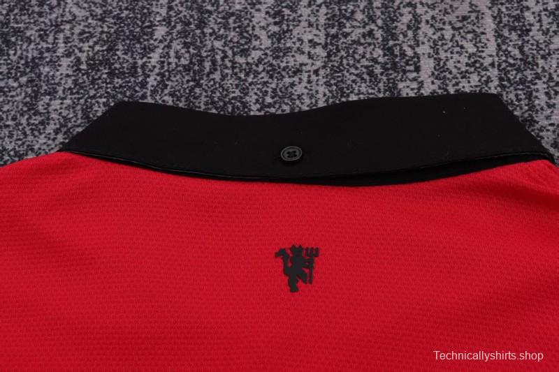 Retro Kids 13/14 Manchester United Red Home Jersey
