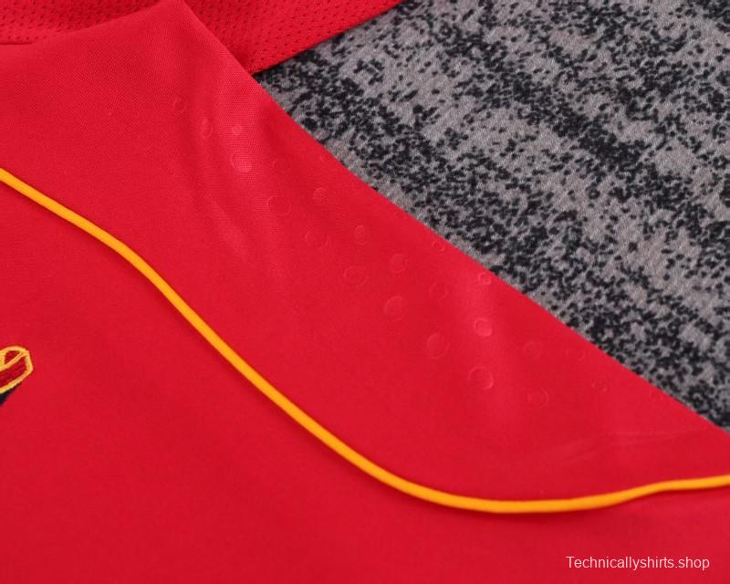Retro Kids 2008 Spain Home Jersey