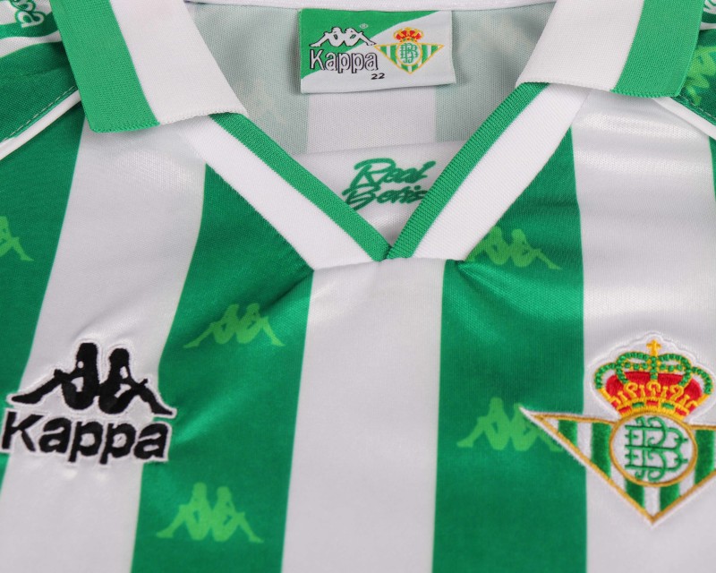 Retro Kids 95/97 Real Betis Home Green Jersey