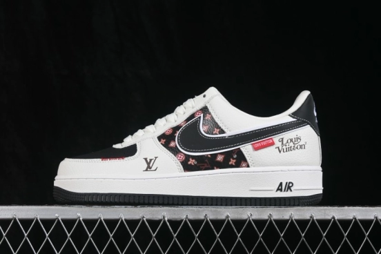 Nike Air Force 1 '07 Low Classic Casual Skateboarding Shoes with Full-Length Air Cushion - WY0655-105