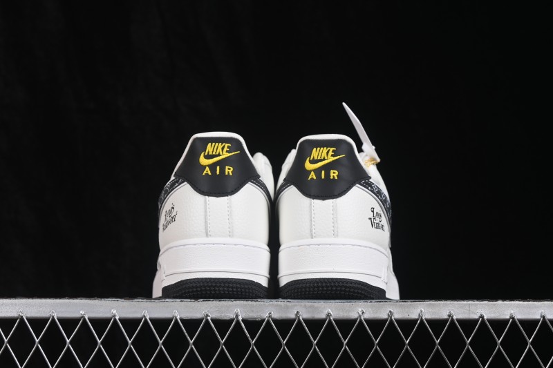 Nike Air Force 1 '07 Low Collaboration Basketball Sneaker with Full-Length Air Cushion - WY0655-104