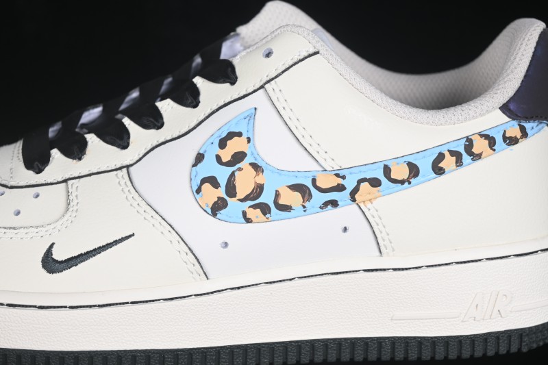 Nike Air Force 1 '07 Low Collaboration Casual Skateboarding Shoes with Full-Length Air Cushion - FB1839-199