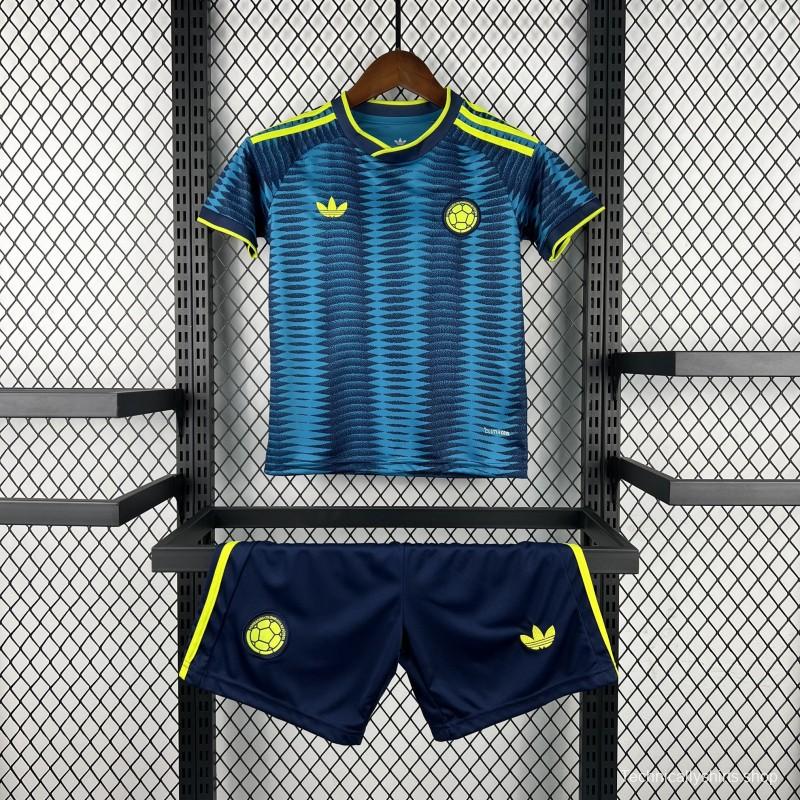 2026 Kids Colombia World Cup Away Kit