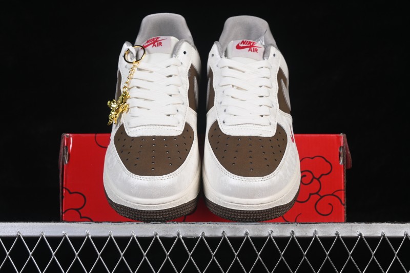 Nike Air Force 1 '07 Low Chinese New Year Limited Edition White Green Retro Basketball Sneakers - DW8806-008