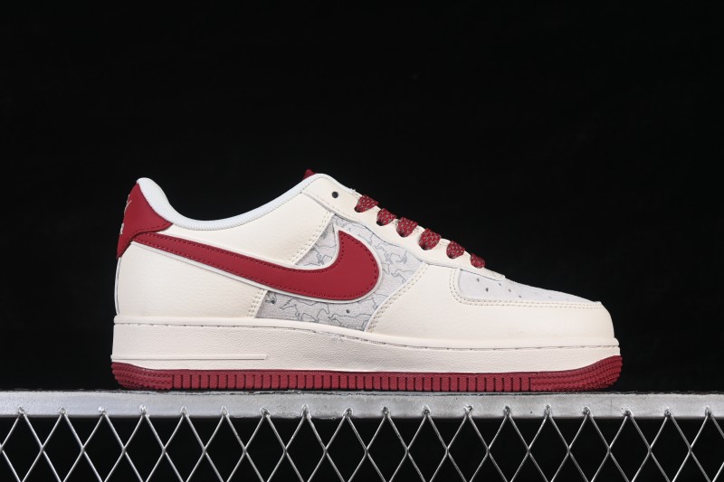 Nike Air Force 1 '07 Low Chinese Calligraphy Print Casual Sneakers - HT5088-619