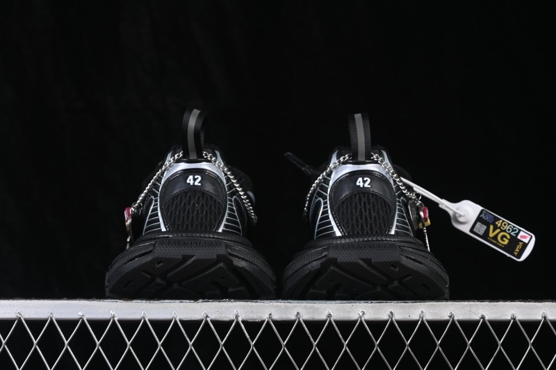 Balenciaga 3XL Charms Men Running Shoes with Cushioned Sole and Fashion-Forward Design - W3XCN1000