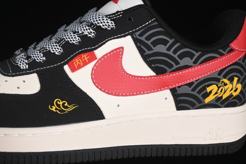 Nike Air Force 1 '07 Low Chinese New Year Year of the Horse Casual Sneakers - MZ9588-829