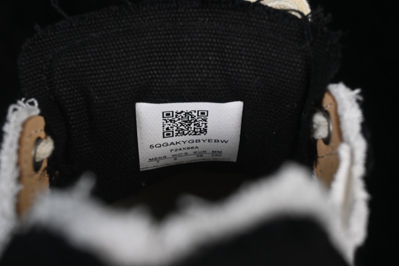 xVESSEL Wu Jianhao Low-Top Deconstructed Chunky Sole Casual Shoes with Tweed Design - S19X001B