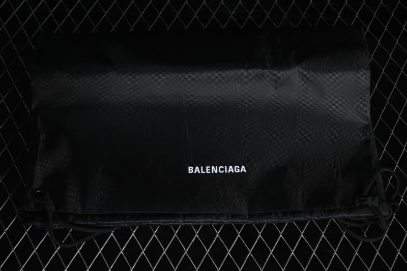 Balenciaga Soleless Staples Round-Toe Lace-Up Low-Top Casual Lifestyle Shoes - WOYX04491